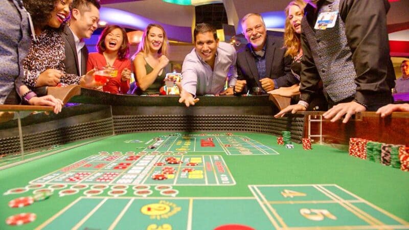 how to bet on craps at the casino